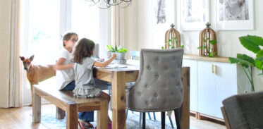 Turn Ikea cabinets into a sideboard